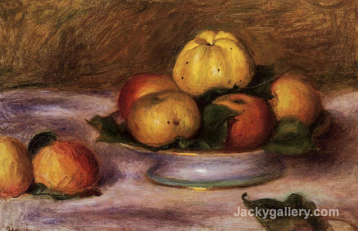 Apples and Manderines by Pierre Auguste Renoir paintings reproduction